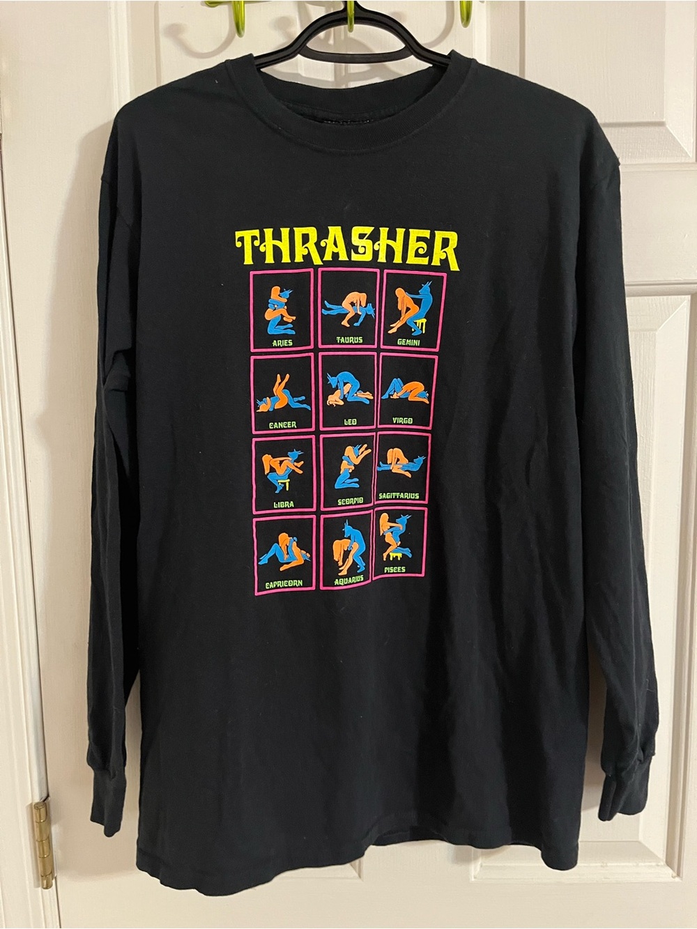 Thrasher Porn full Sleeve black T-shirt medium RARE